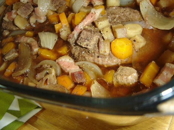 Hovädzie na čiernom pive (fotorecept) - obrázok 10