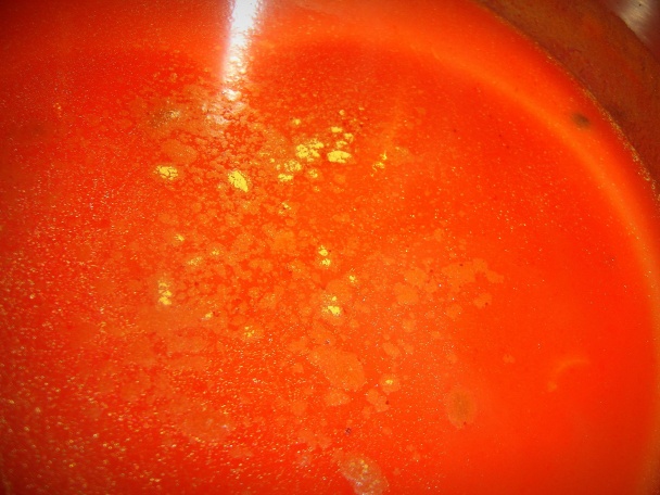 Paradajkový aspik s mozzarellou ako jednohubky a v šaláte (fotorecept) - obrázok 4