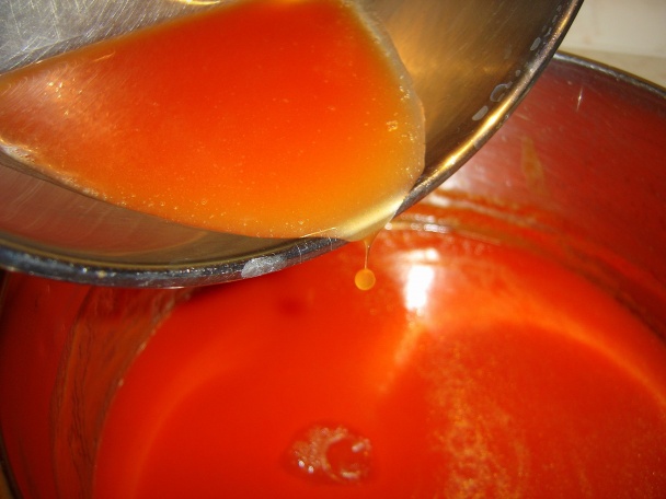 Paradajkový aspik s mozzarellou ako jednohubky a v šaláte (fotorecept) - obrázok 6