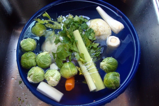 Novokošická kosťovica -  polievka (fotorecept) - obrázok 2