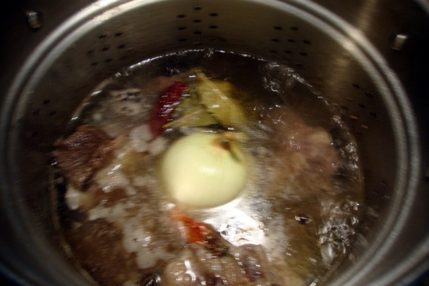 Novokošická kosťovica -  polievka (fotorecept) - obrázok 5