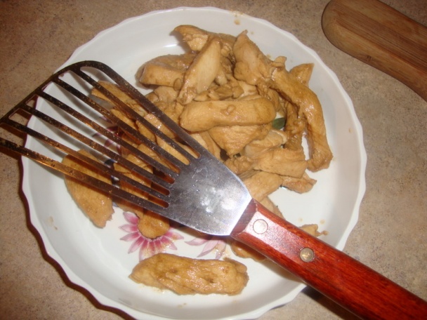 Restované kuracie prsia s ďumbierom a cesnakom na pestrofarebnom koberci (fotorecept) - obrázok 8