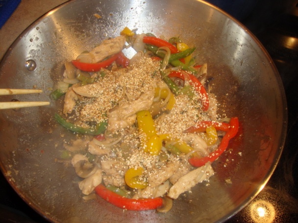 Restované kuracie prsia s ďumbierom a cesnakom na pestrofarebnom koberci (fotorecept) - obrázok 13