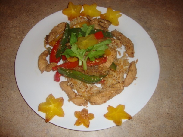 Restované kuracie prsia s ďumbierom a cesnakom na pestrofarebnom koberci (fotorecept) - obrázok 14