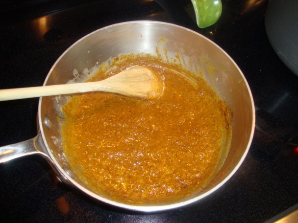 Postrúhaný oštiepok utopený v kelovom prívarku s nadstavbou - obrázok 6