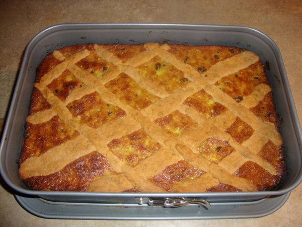 Jednoduchý hnetený koláč so zeleným tvarohom (fotorecept) - obrázok 9