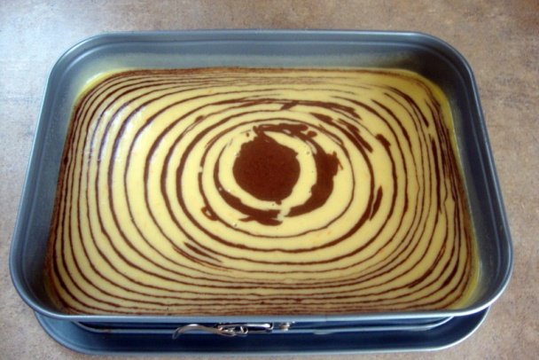 Citrónovo-pomarančové rezy s malinami a tvarohovo-šľahačkovým krémom - obrázok 4