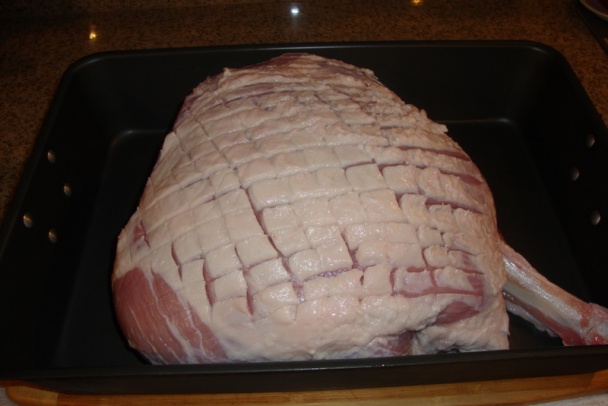 Bravčové pečené stehno pre veľkú rodinu, plus dobrých susedov (fotorecept) - obrázok 3