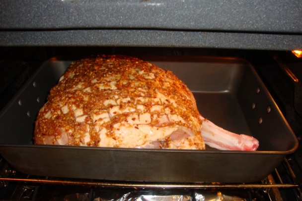 Bravčové pečené stehno pre veľkú rodinu, plus dobrých susedov (fotorecept) - obrázok 7