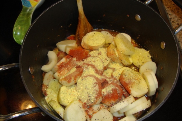 Zemiakový paprikáš a zeleninová polievka za necelú hodinu - fotorecept - obrázok 5