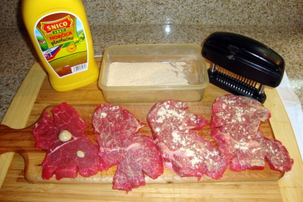 Hovädzie plátky so stonkovým zelerom a sušenými hríbmi (fotorecept) - obrázok 3
