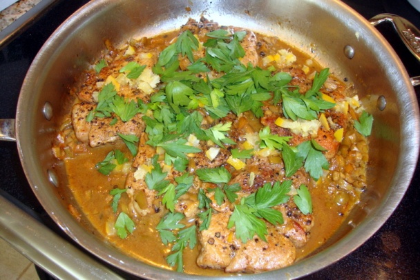 Bravčové plátky s lahodnou chuťou zelených olív a slaných citrónov (fotorecept) - obrázok 4