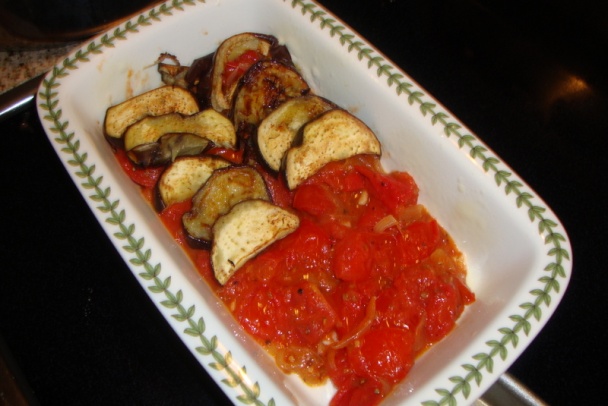 Baklažánová príloha – iba tak – alebo aj ako príloha k vyprážaným rezňom (fotorecept) - obrázok 6