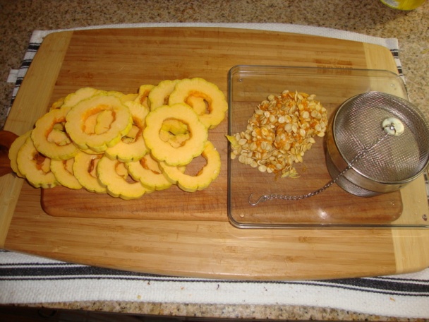 Pečená žltozelená tekvička – Delicata Squash  (fotorecept)   - obrázok 3