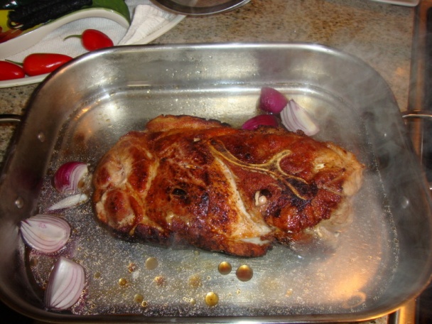 Pečené papriky so zemiakovým prekvapením, k pečenému mäsu (fotorecept) - obrázok 4