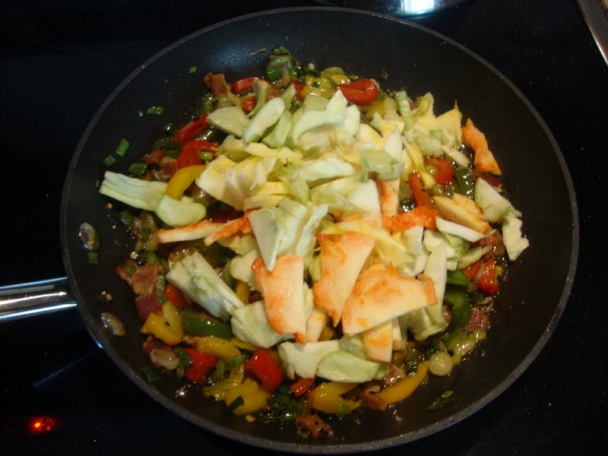 Šťavnaté trojfarebné jaderníky paprík na raňajky (fotorecept) - obrázok 5