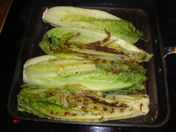 Nielen BBQ romaine šalát s lososom a krevetami (fotorecept) - obrázok 3