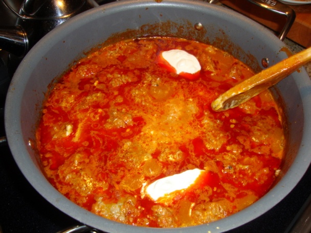 Paradajková kapusta zahustená sladkým zemiakom (fotorecept) - obrázok 7