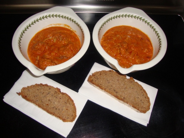 Paradajková kapusta zahustená sladkým zemiakom (fotorecept) - obrázok 8