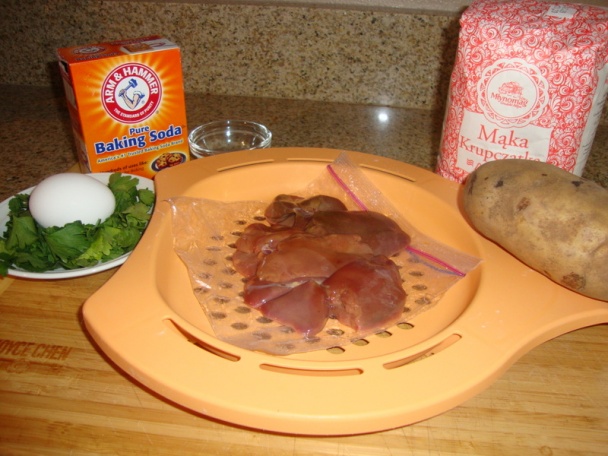 Zemiakové halušky s kuracou pečeňou (fotorecept) - obrázok 2