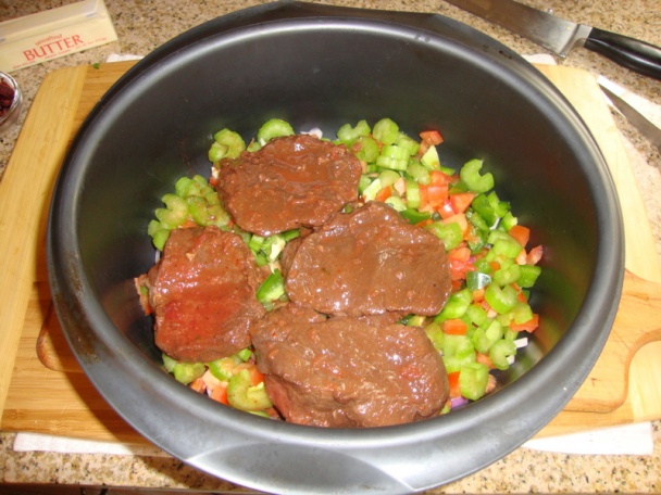 Divina dusená vo vlastnej marináde (fotorecept) - obrázok 3