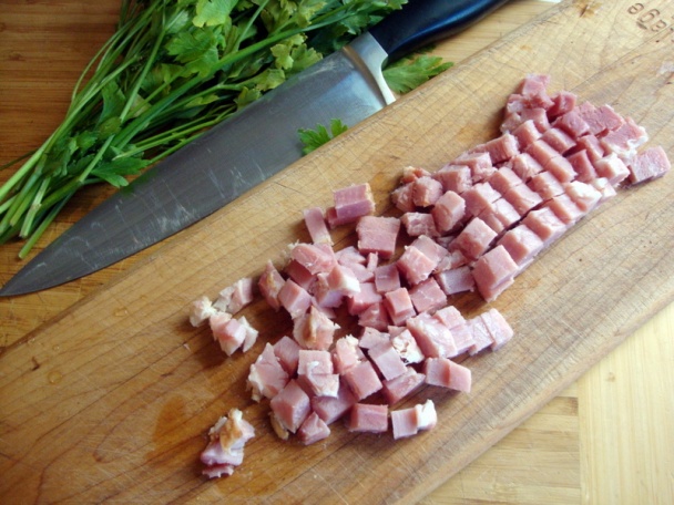 Rizoto s mladými cuketami a  šunkovou salámou (fotorecept) - obrázok 5