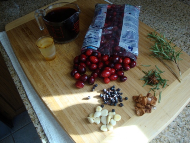 Brusnicová omáčka k pečenému mäsu (fotorecept) - obrázok 3