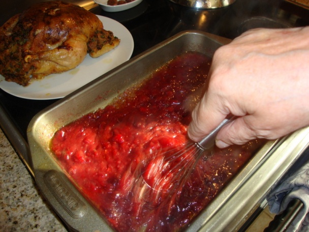 Brusnicová omáčka k pečenému mäsu (fotorecept) - obrázok 7