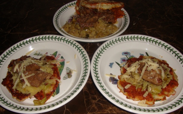 Kuracia pečeň v nalešníku na dusenej kapuste (fotorecept) - obrázok 11