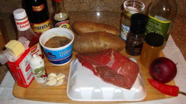 Hovädzí roštenec s kuracou pečeňou à la Šenkýřský timbál (fotorecept) - obrázok 1