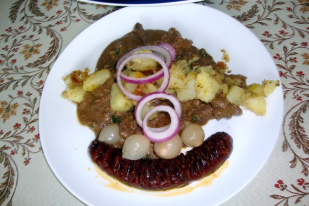 Hovädzí roštenec s kuracou pečeňou à la Šenkýřský timbál (fotorecept) - obrázok 9