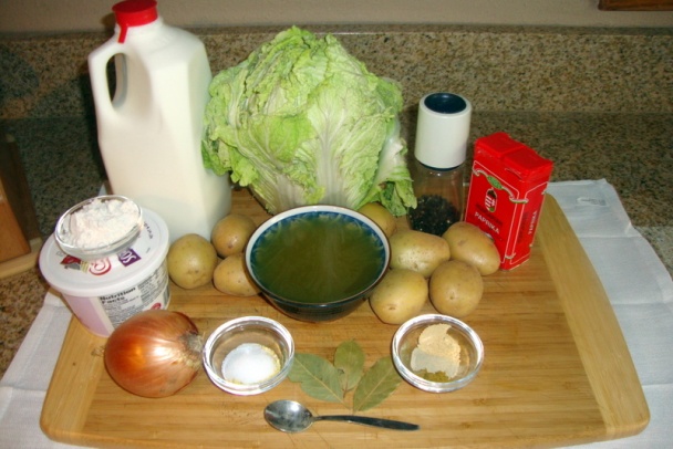 Kelový prívarok z čínskej kapusty – Celer nappa cabbage (fotorecept) - obrázok 1