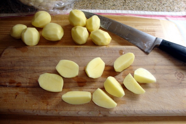 Sviečkovica so špargľou a pečenými zemiakmi (fotorecept) - obrázok 5