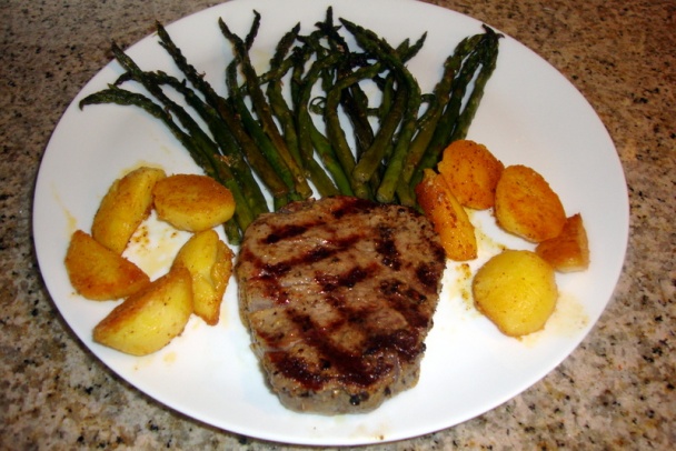 Sviečkovica so špargľou a pečenými zemiakmi (fotorecept) - obrázok 11