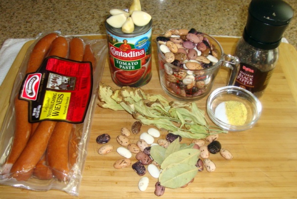 Lahodná fazuľa s párkom (fotorecept) - obrázok 1