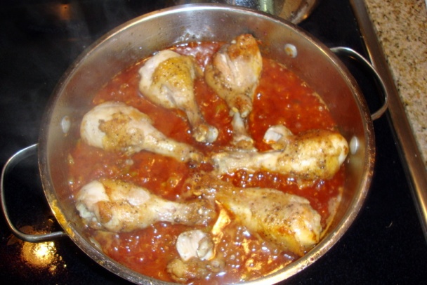 Kurací paprikáš na zelerových stonkách s maslovými haluškami (fotorecept) - obrázok 5