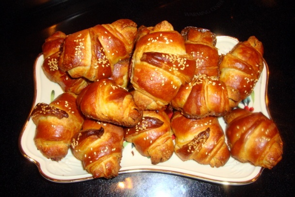 Kurací paprikáš na zelerových stonkách s maslovými haluškami (fotorecept) - obrázok 8