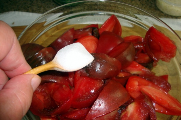 Gratinované paradajky s bazaličkou voňavou (fotorecept) - obrázok 5