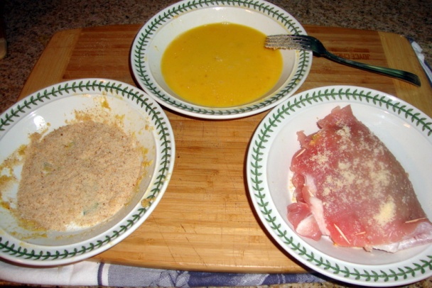 Bravčový rezeň s púchovskou čabajkou a liptovským oštiepkom v plnke (fotorecept) - obrázok 11