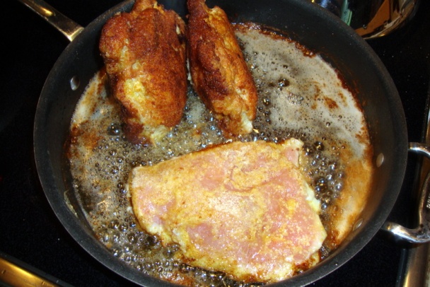 Bravčový rezeň s púchovskou čabajkou a liptovským oštiepkom v plnke (fotorecept) - obrázok 13