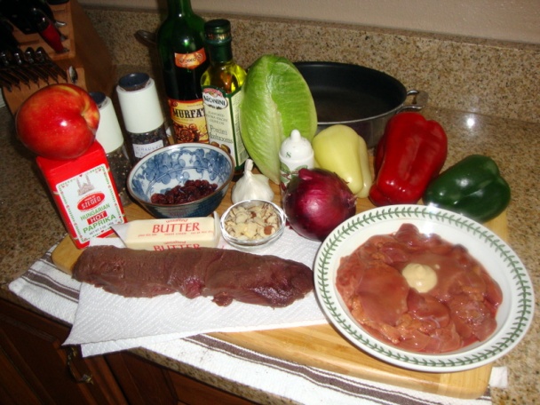 Grilovaná pečienka s restovanou pečeňou (fotorecept) - obrázok 1