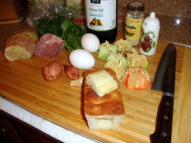 Strapatý chlebík s jadrincovo-šunkovým prekvapením (fotorecept) - obrázok 1