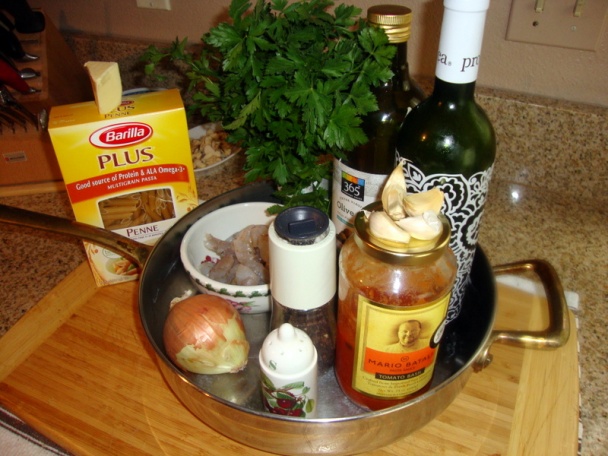 Omáčka s krevetami k variantným cestovinám (fotorecept) - obrázok 1