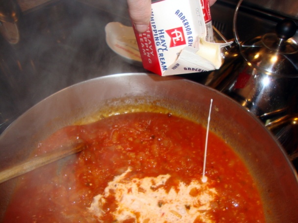 Omáčka s krevetami k variantným cestovinám (fotorecept) - obrázok 7