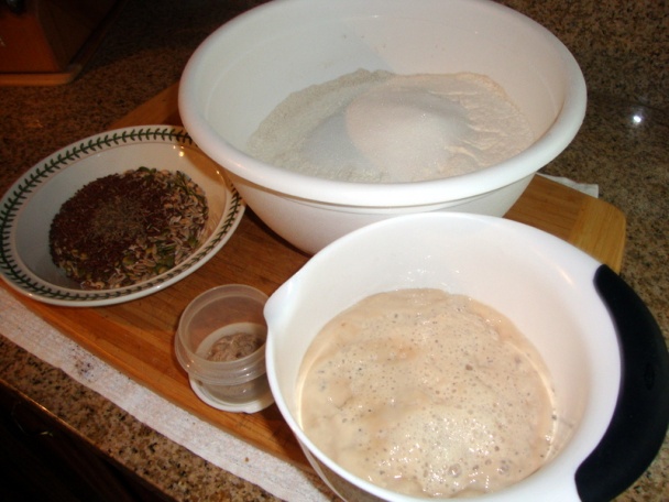 Chlieb doma pečený s odloženým kúskom cesta – čepetom (fotorecept) - obrázok 1