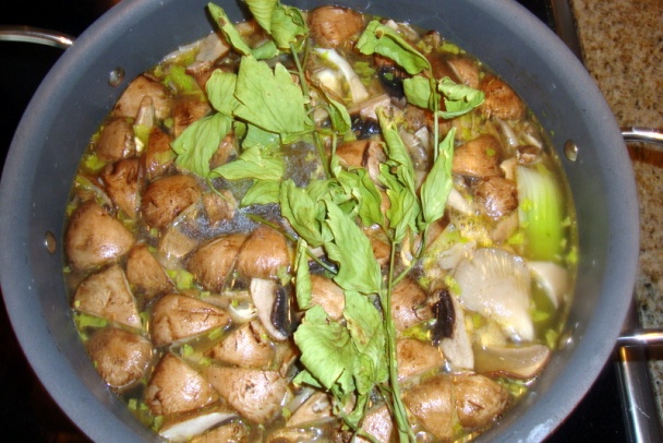 Voňavá zemiaková polievka s plejádou húb (fotorecept) - obrázok 11