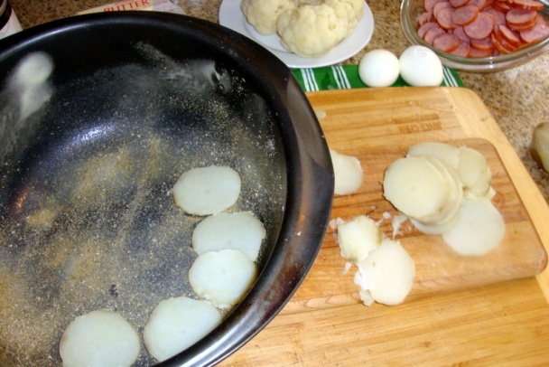 Skladané zemiaky v kombinácii s karfiolom (fotorecept) - obrázok 2