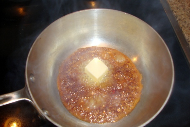 Krupica s karamelom a strúhaným jablkom (fotorecept) - obrázok 2
