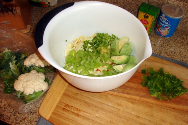 Zeleninová polievka s kosťou zo šunky (fotorecept) - obrázok 2