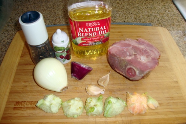 Pečený ružičkový kel so šunkou a jadrovníkmi (fotorecept) - obrázok 1